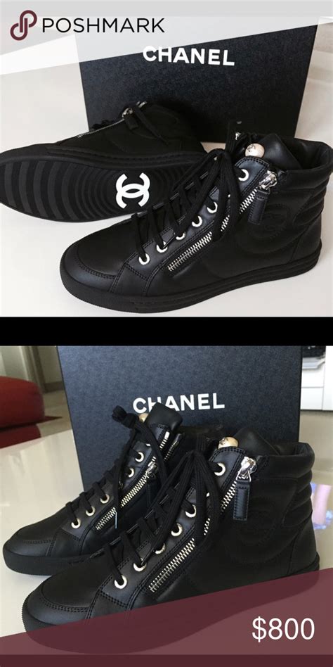 chanel sneaker boots price|authentic Chanel sneakers.